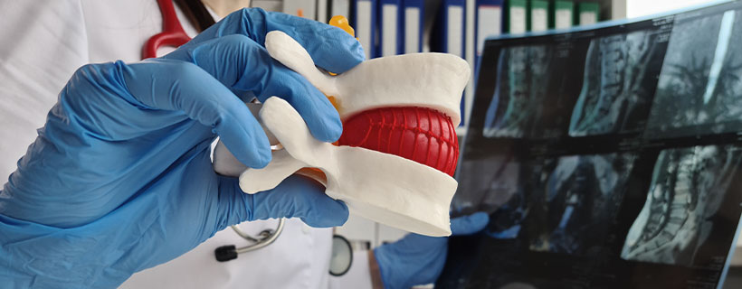 patient needing herniated disc treatment in Monroeville