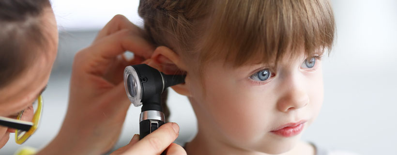 patient needing ear infection treatment in Monroeville