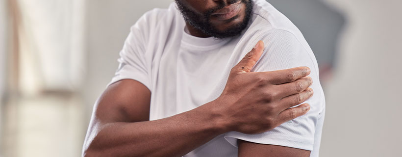 patient needing rotator cuff injury treatment in Monroeville